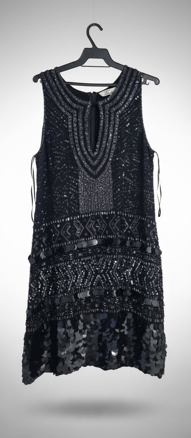 Robe soiré totalement brodé