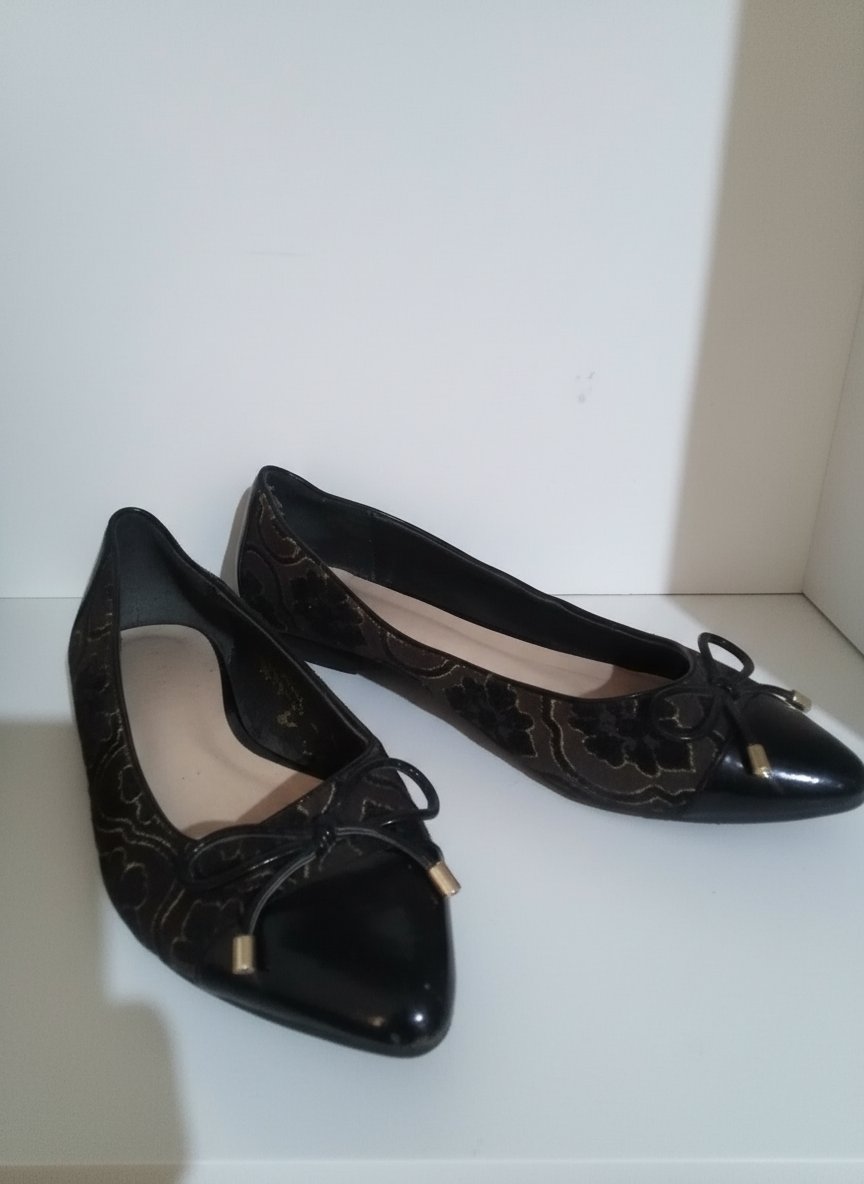 Ballerine noir marron marque eram
