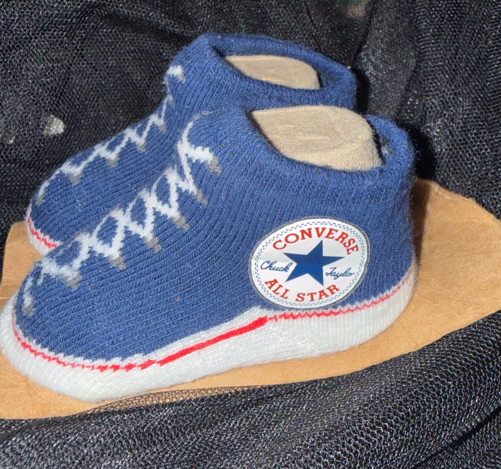 CONVERSE baby booties 