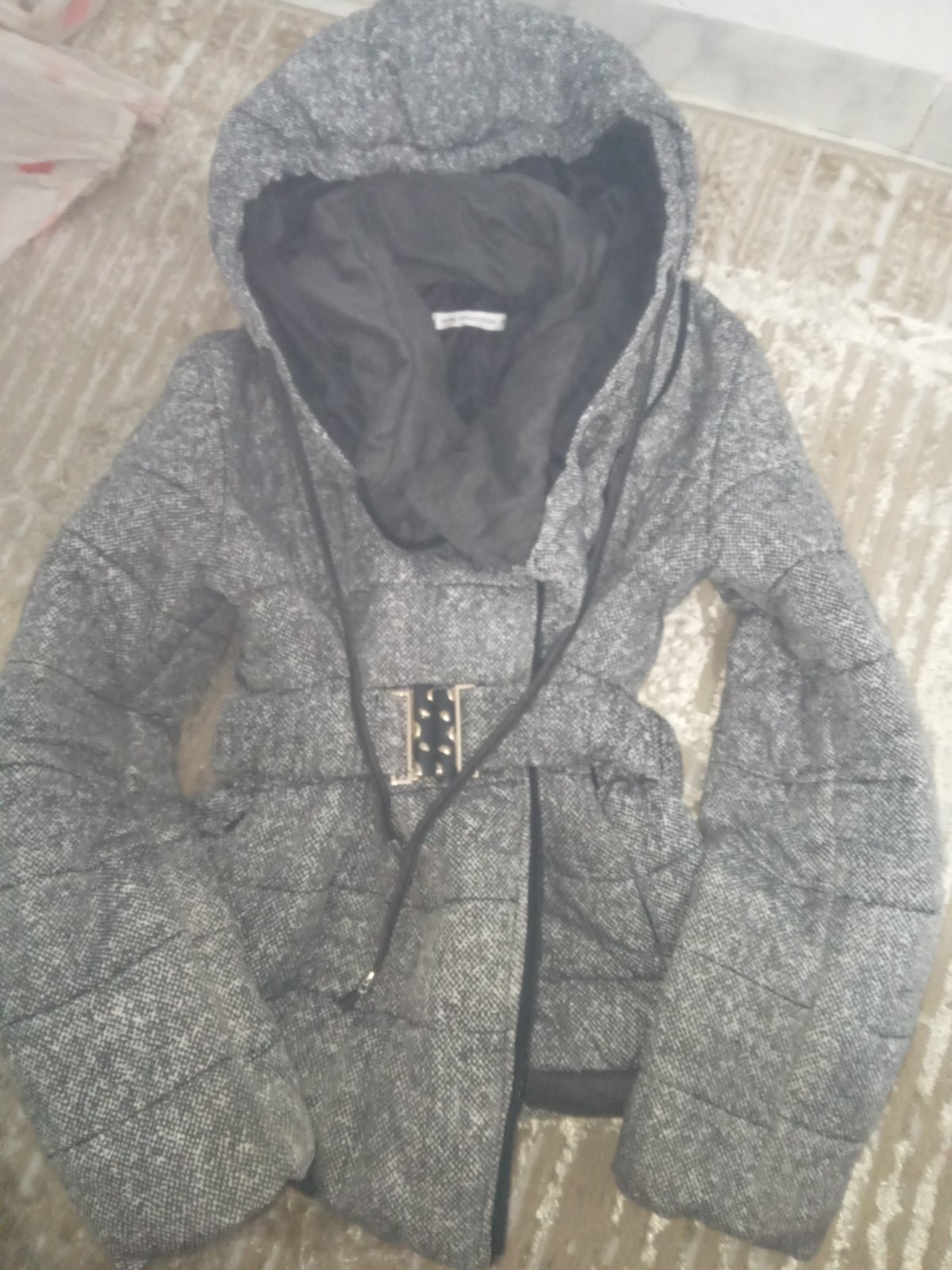 Manteau gris 