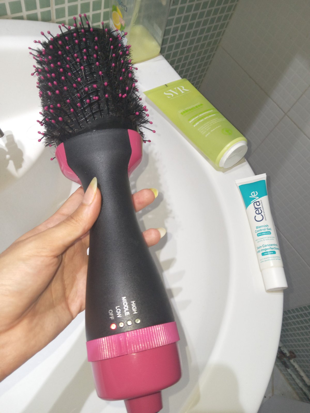 Brosse soufflante 🖤🩷