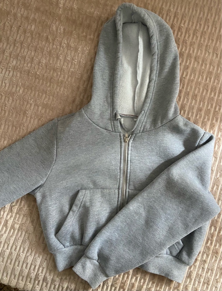 Capuche gris taille xs /s