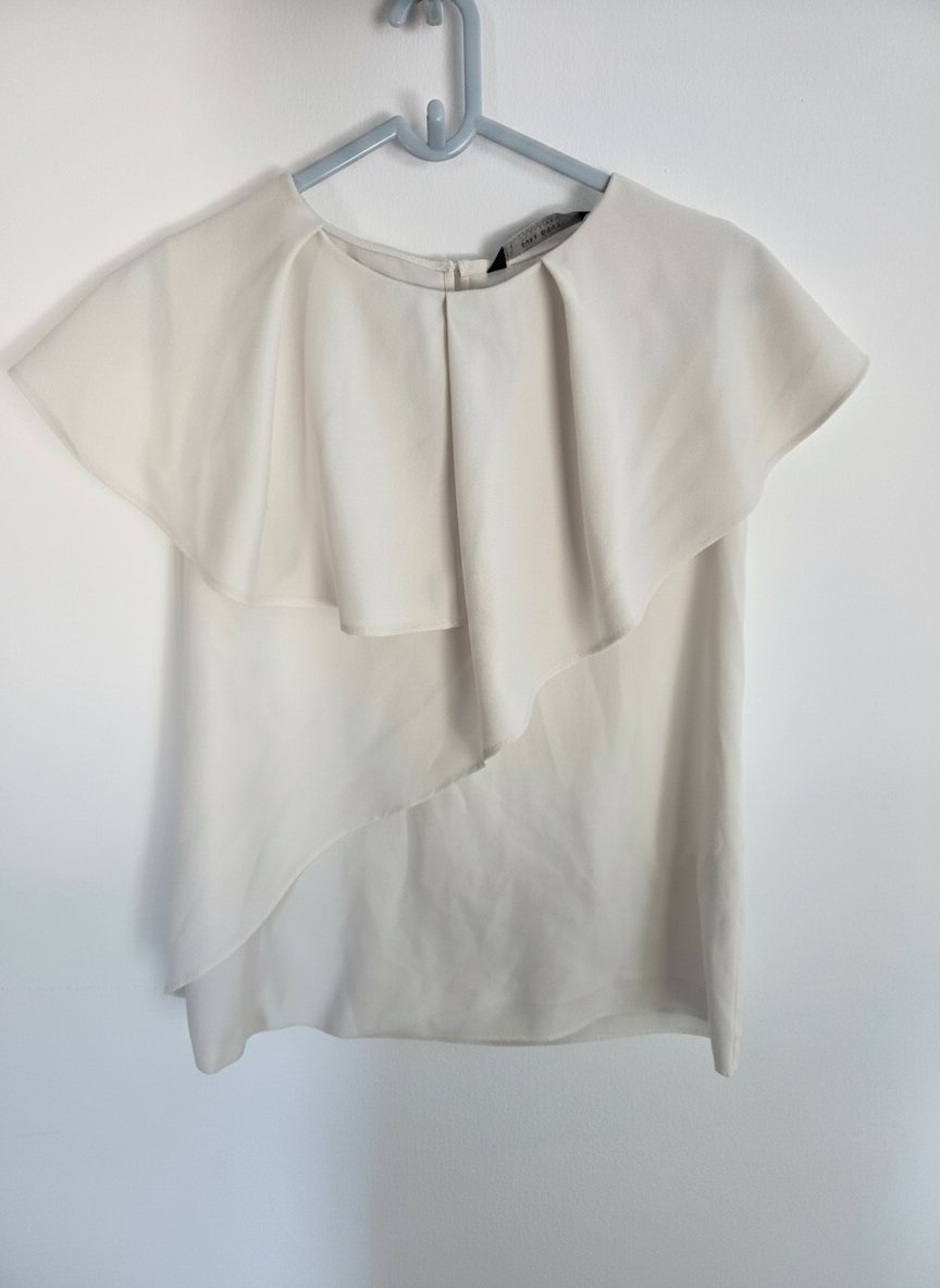 Blouse Zara blanc écru - Taille S