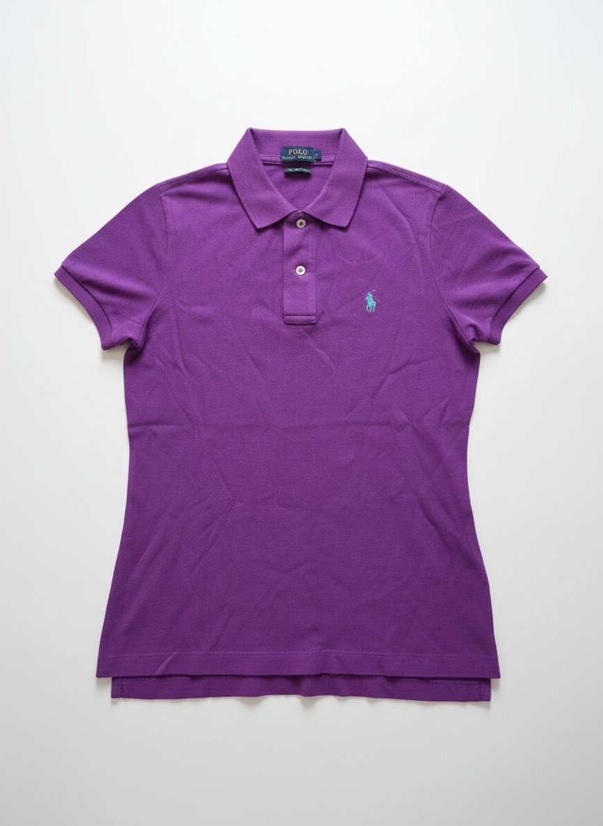 Polo Ralph Lauren "The Skinny Polo" – Violet & Turquoise