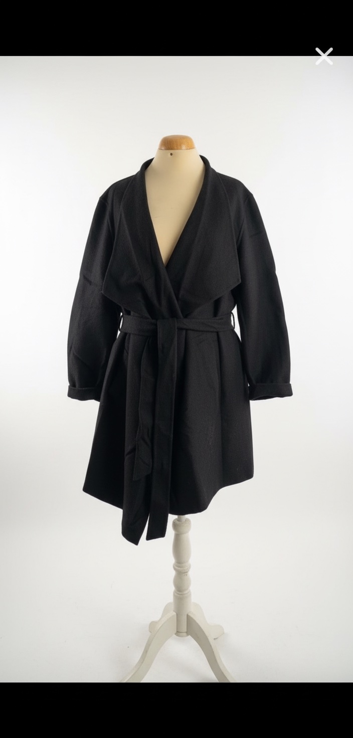 Manteau gris foncé