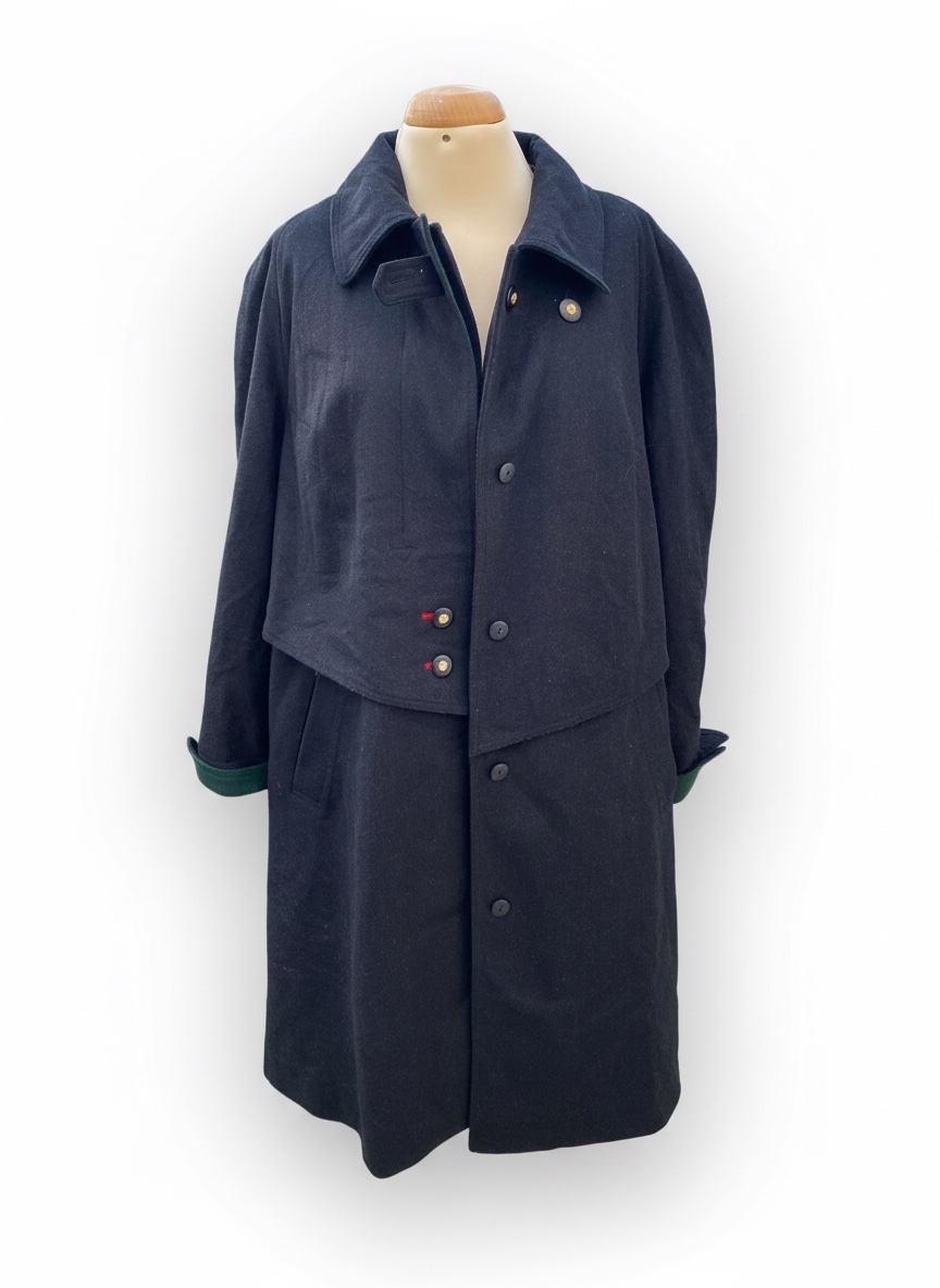 Manteau bleu marine