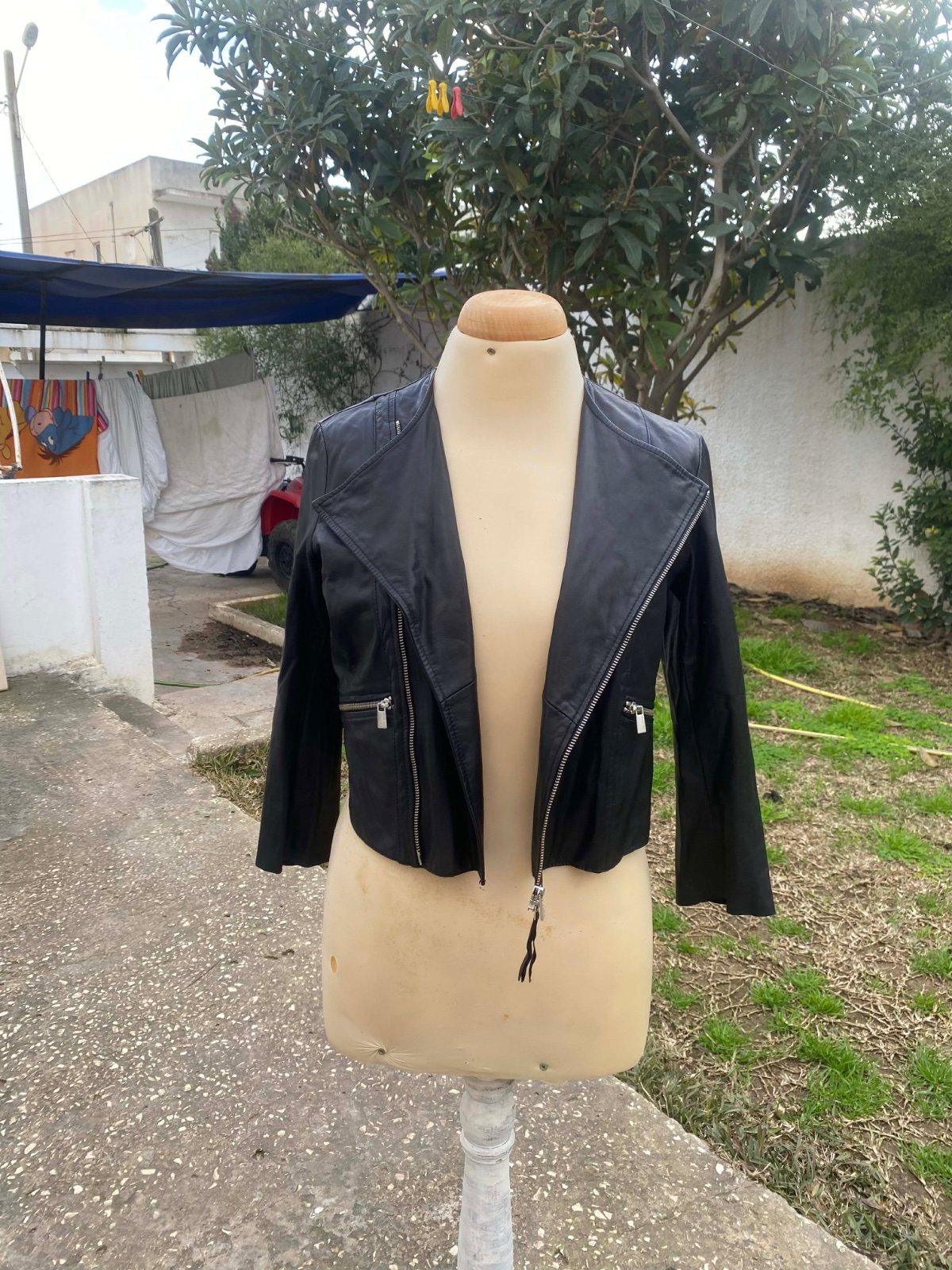 Veste cuir