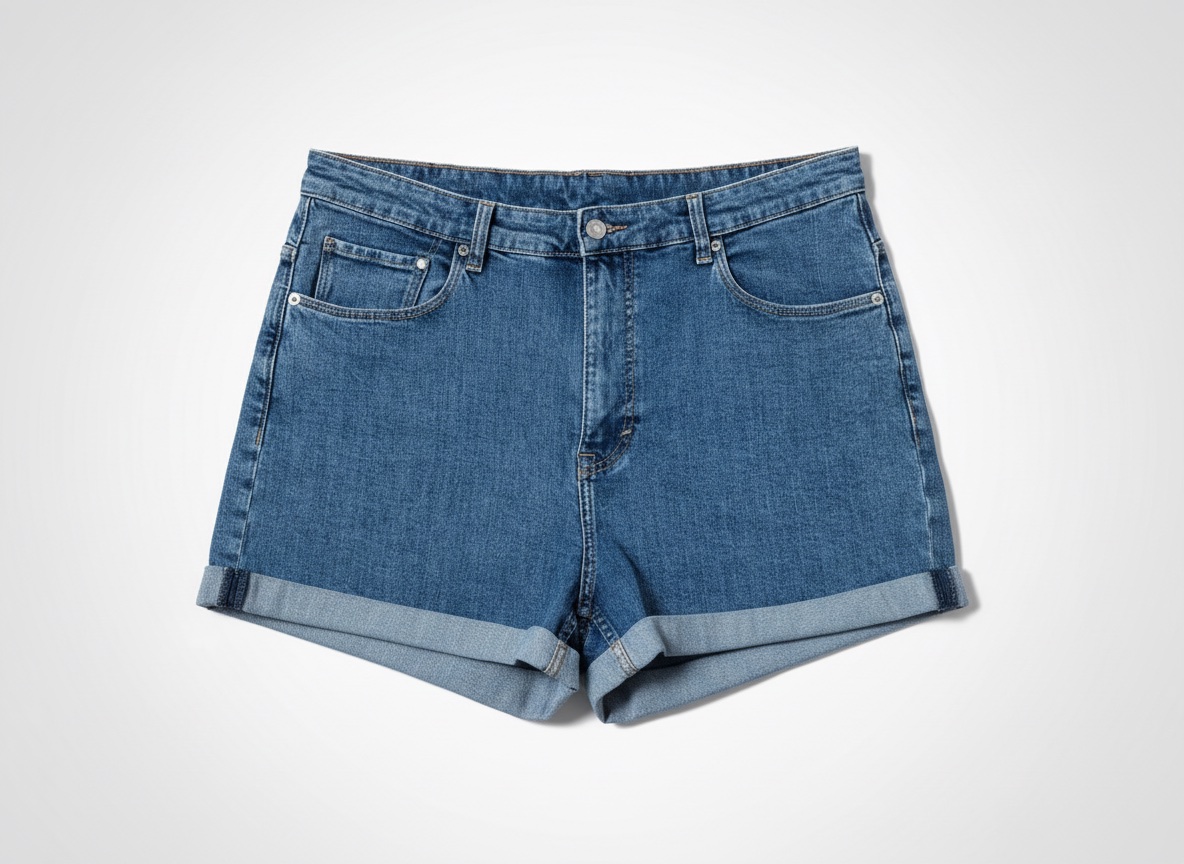 Short ultra high waist mom fit taille 48
