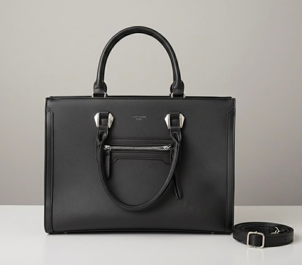 Sac noir avec bandouliere