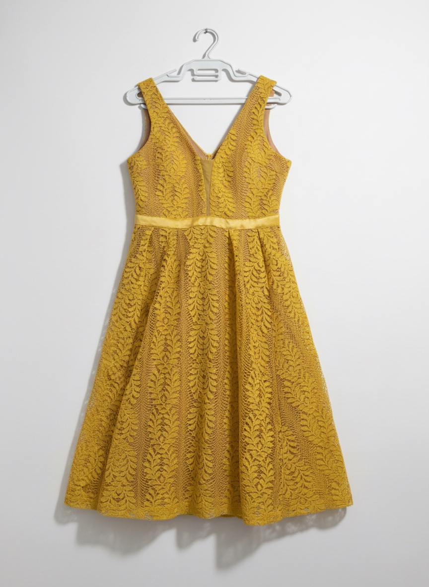 Robe jaune 