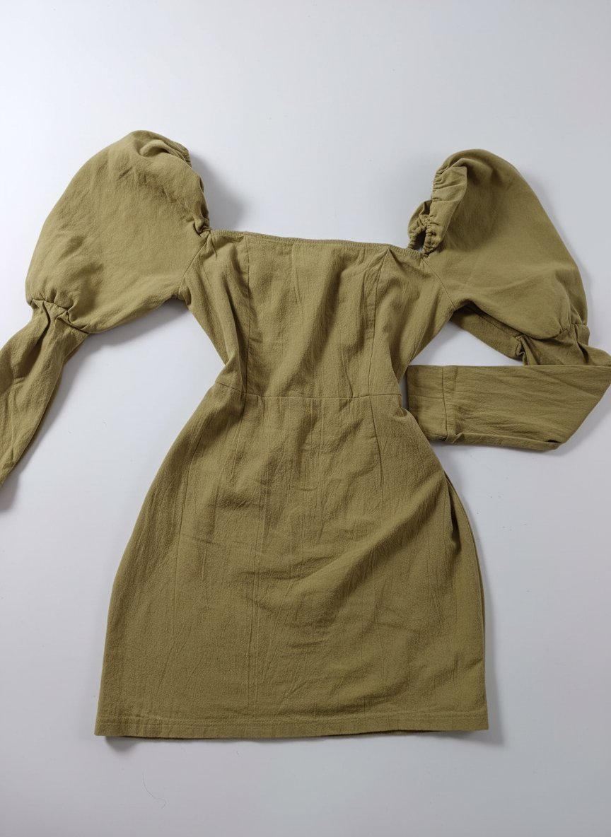 Robe verte pistache 