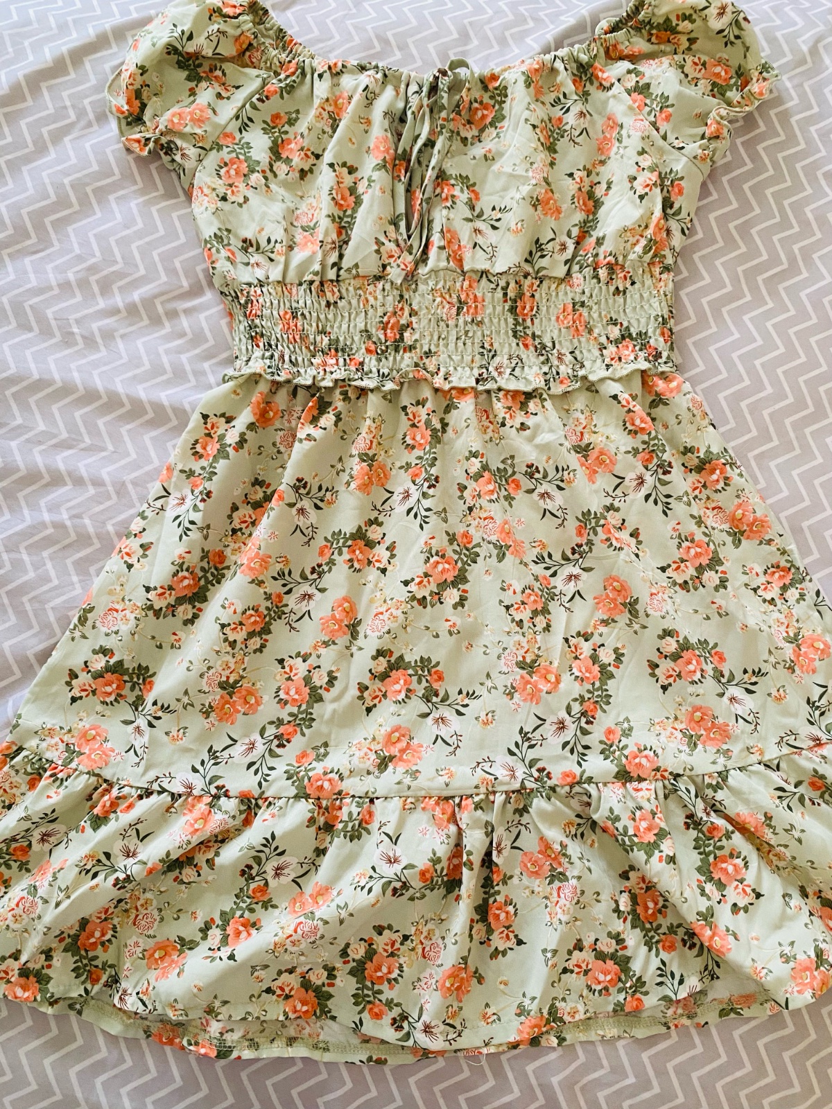 Robe fleurie