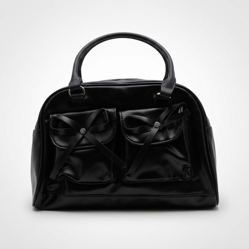 Black handbag
