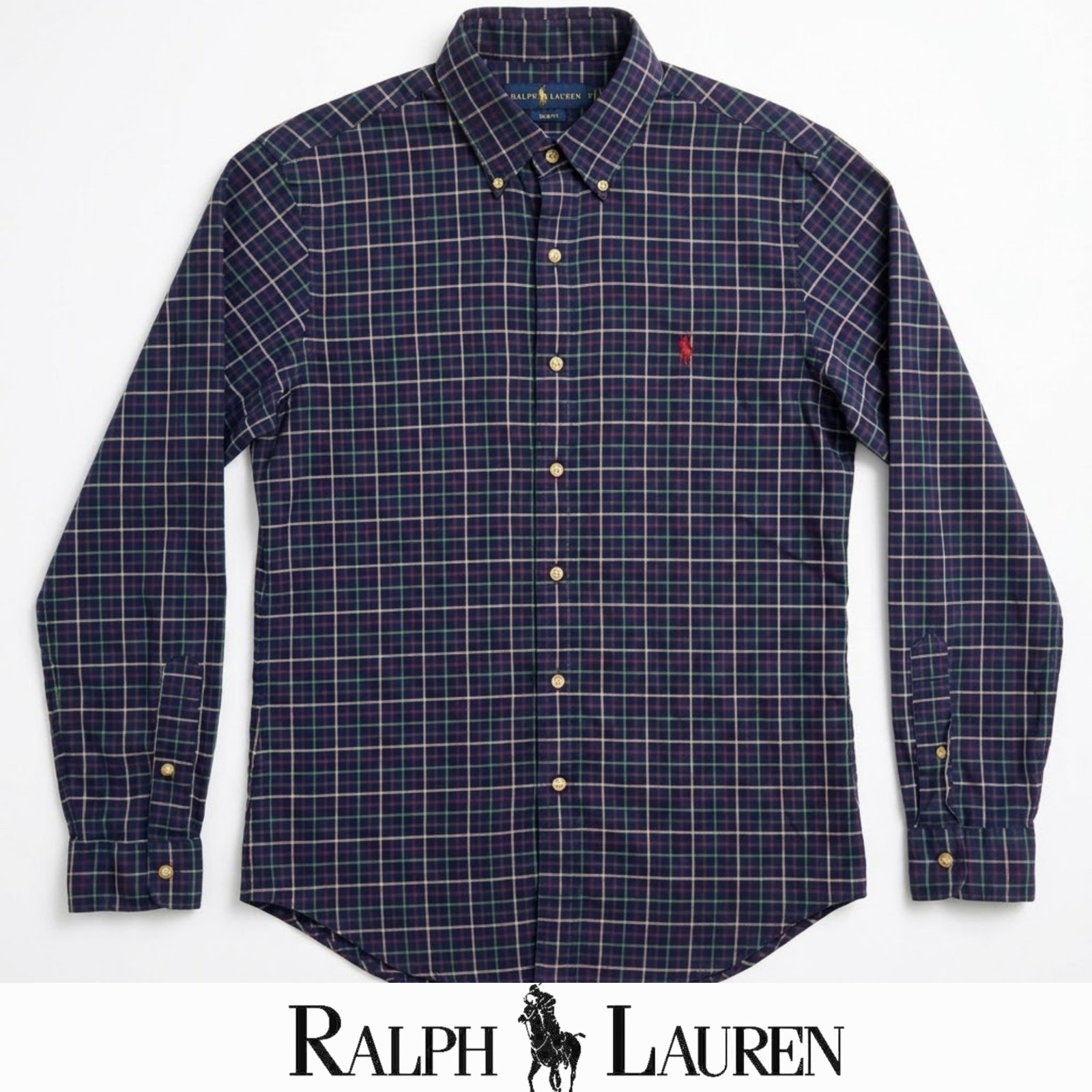 Chemise Ralph Lauren slim fit 100% coton