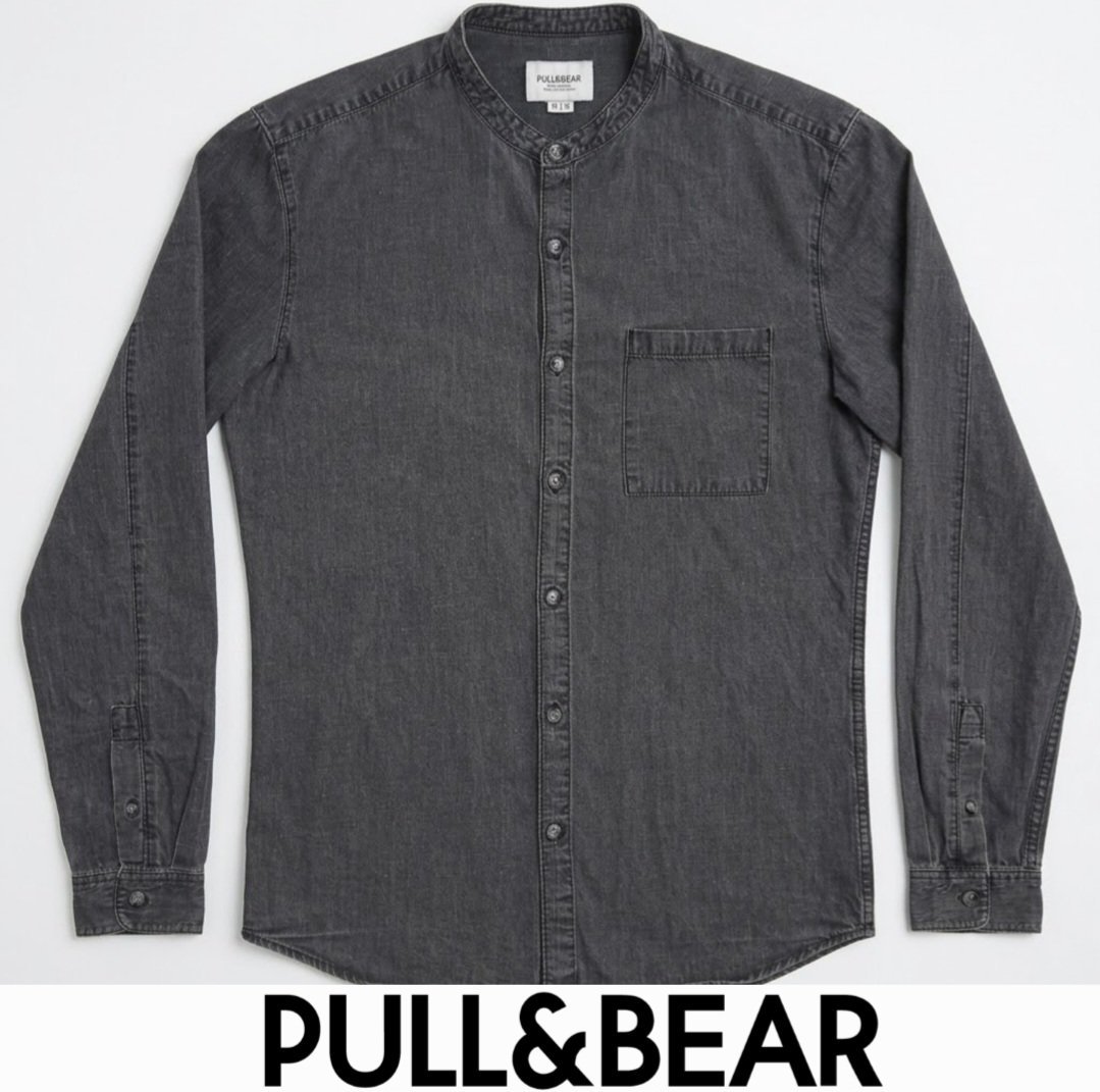 Chemise Pull&Bear col chinois 