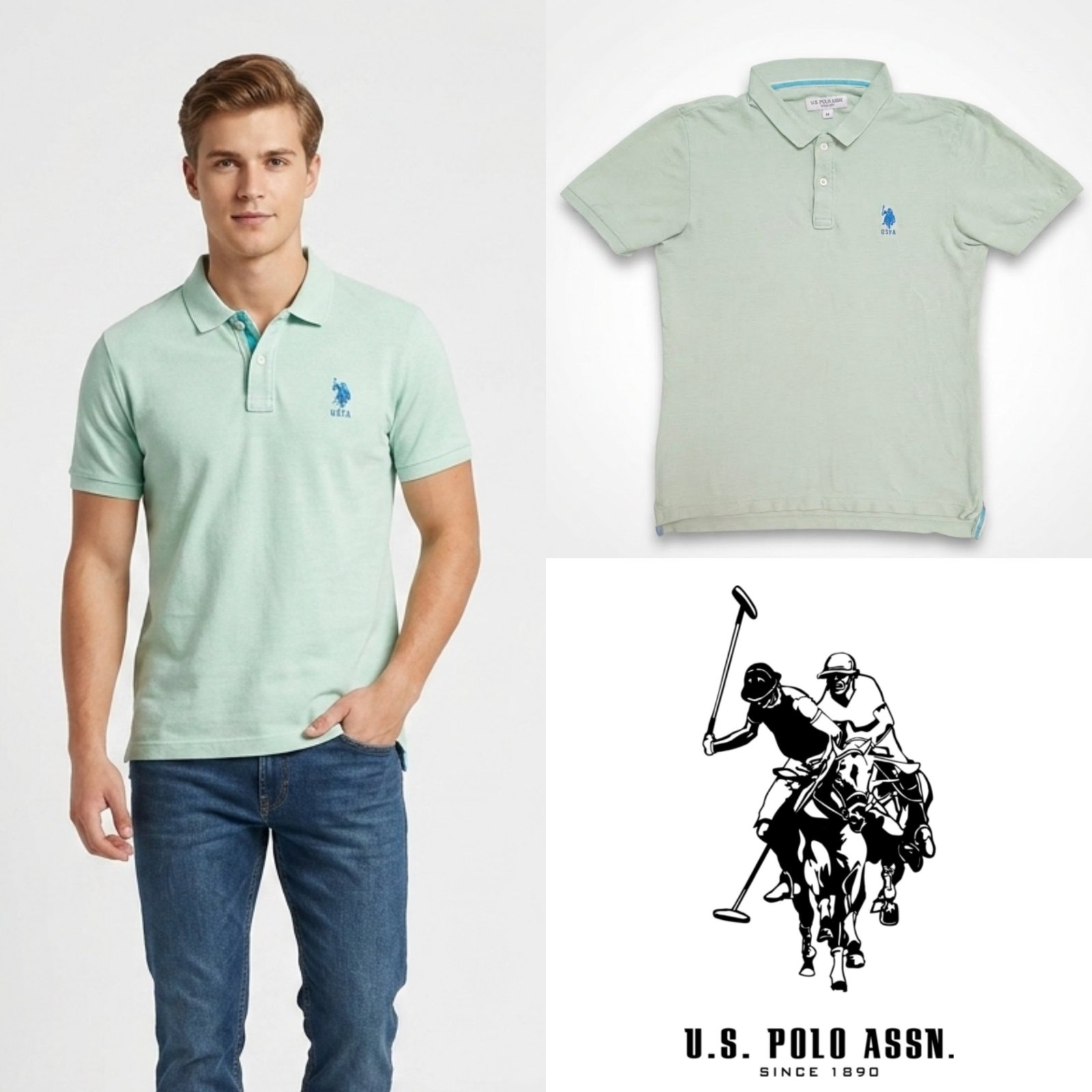 US POLO ASSN taille M coton 