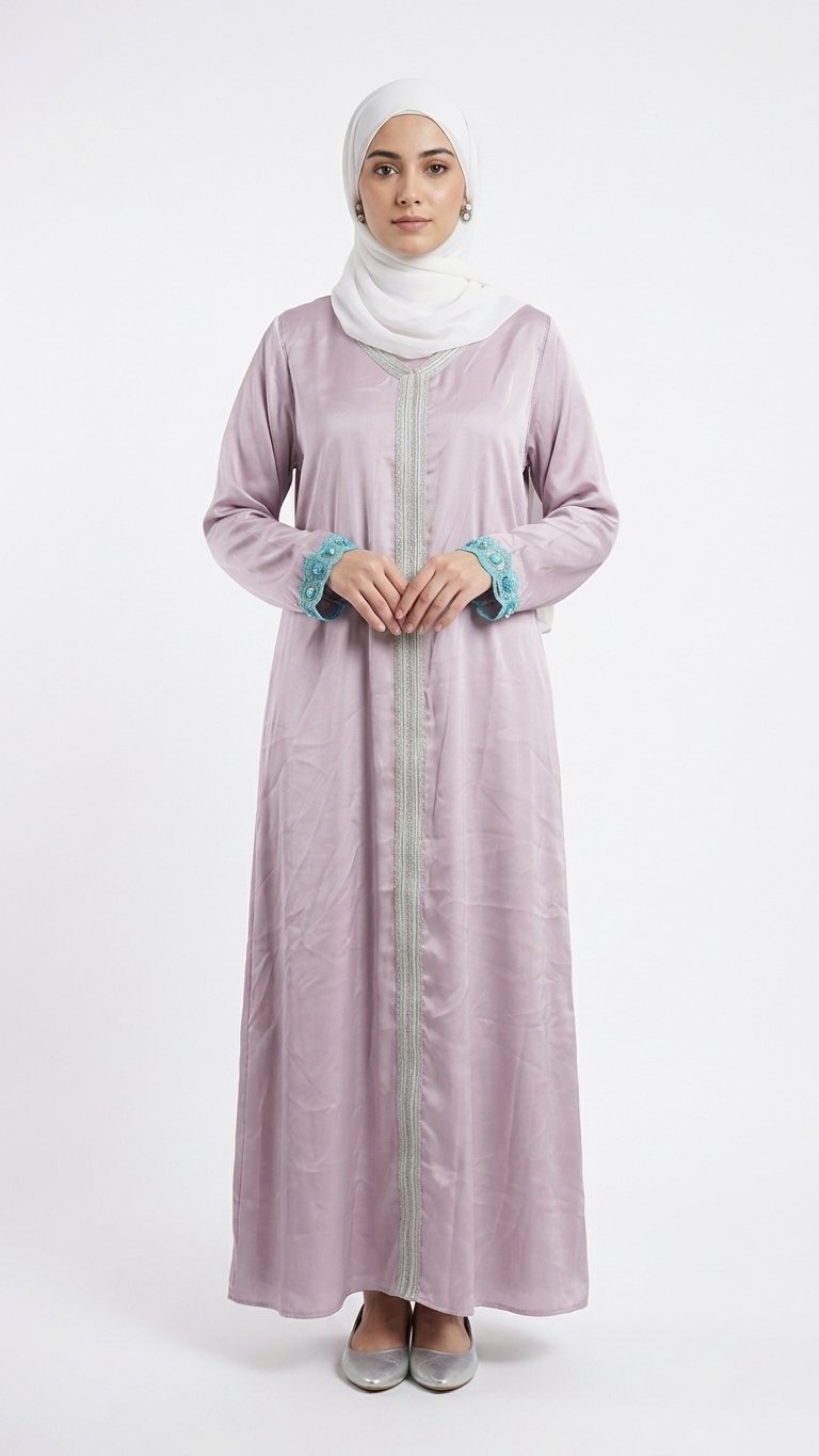 Caftan soirée avec ceinture 