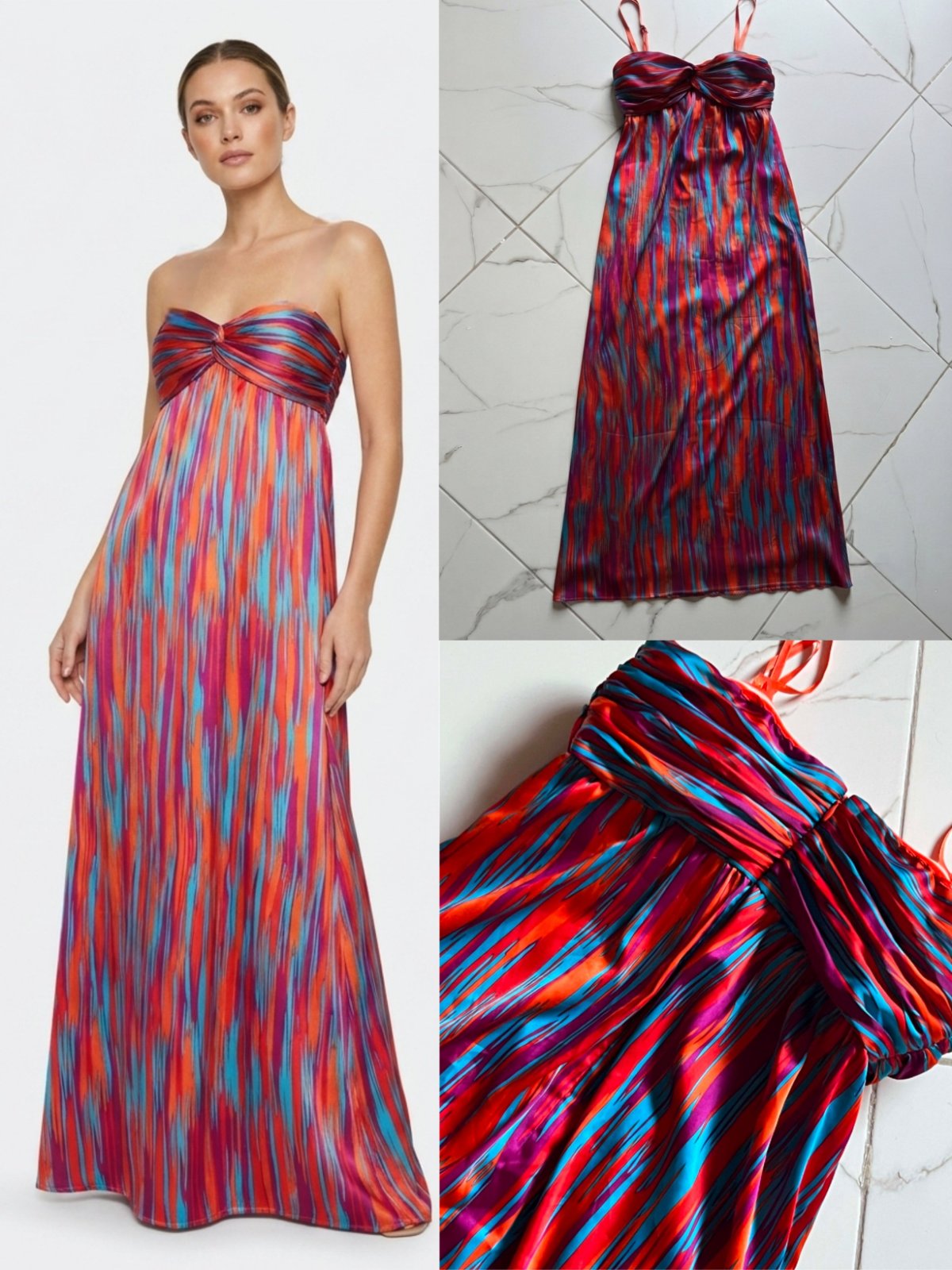 Robe satiné taille M