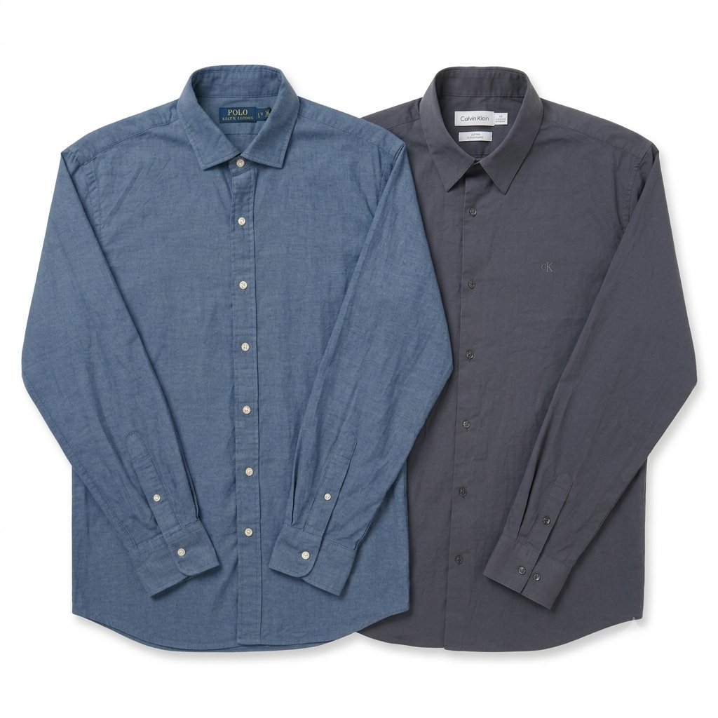 Chemise Polo Ralph Lauren + chemise Calvin Klein gratuite 