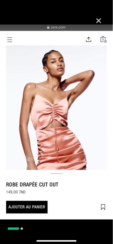 Robe rose bebe 