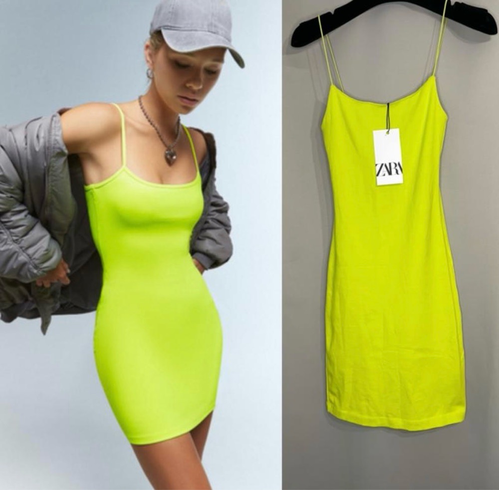 Robe ZARA pistache 
