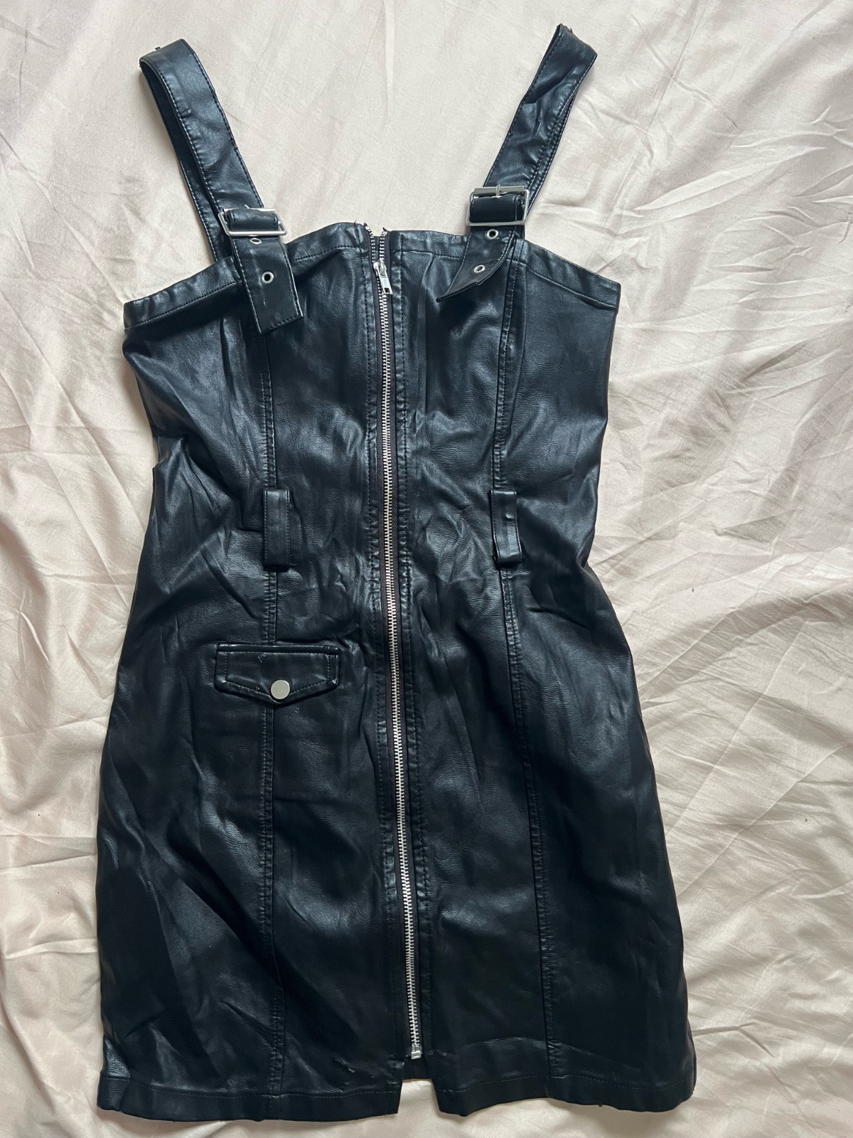 Robe cuir 
