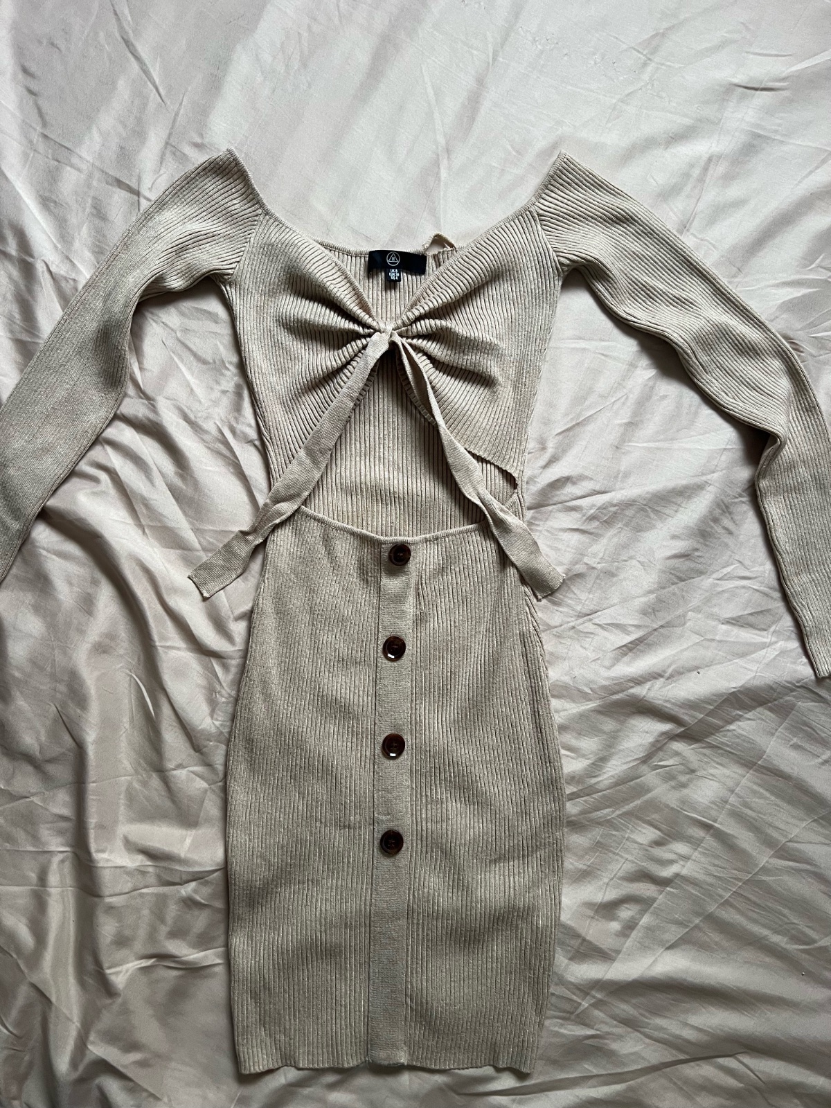 Robe beige 