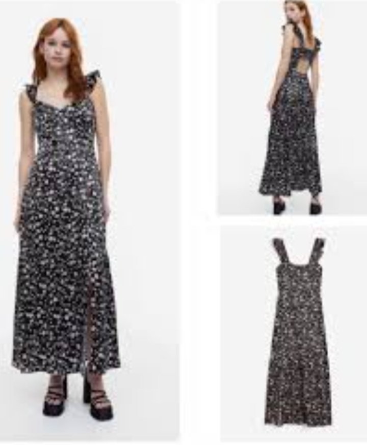 Robe noire longue 