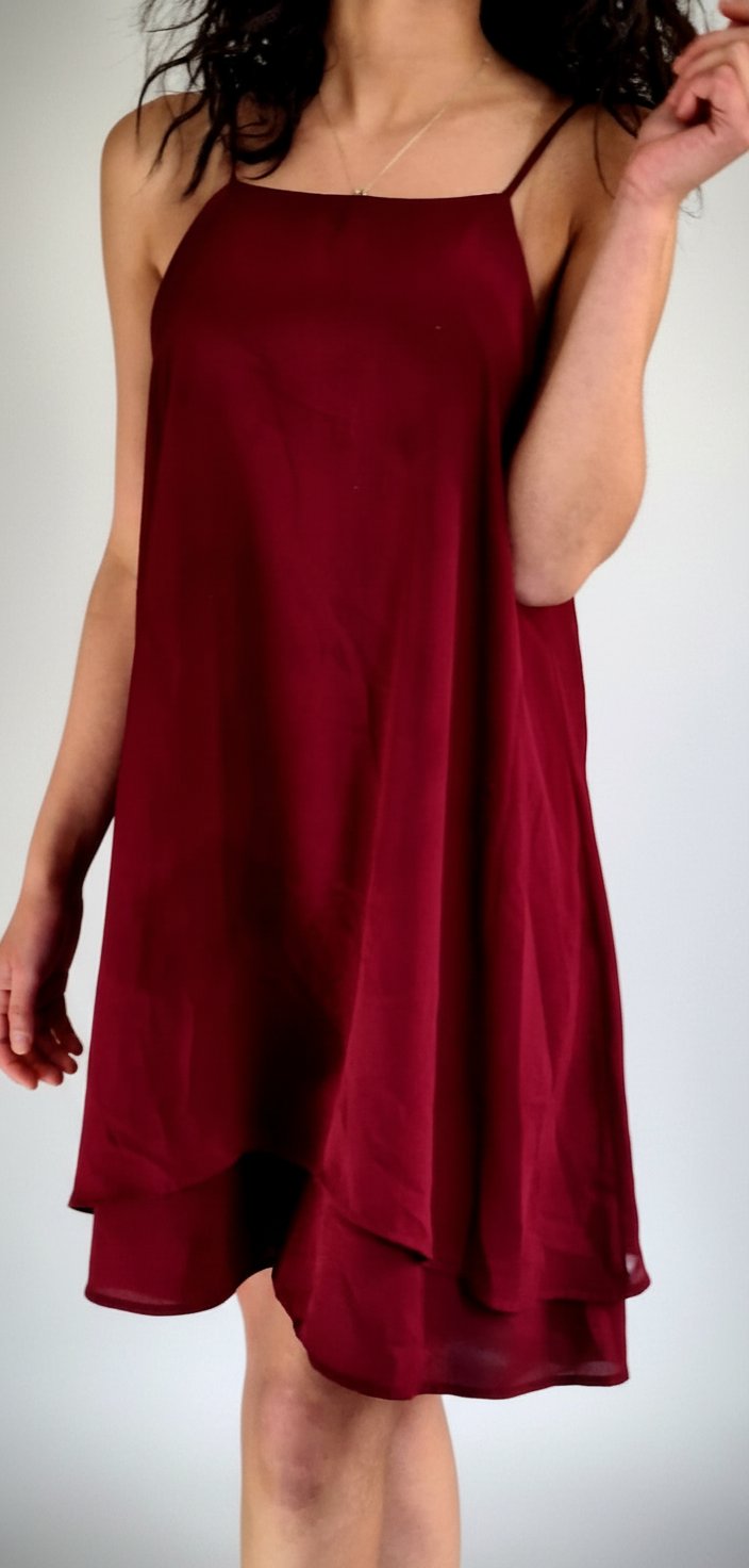 Robe Rouge bordeaux de la marque " Charlotte Russe "