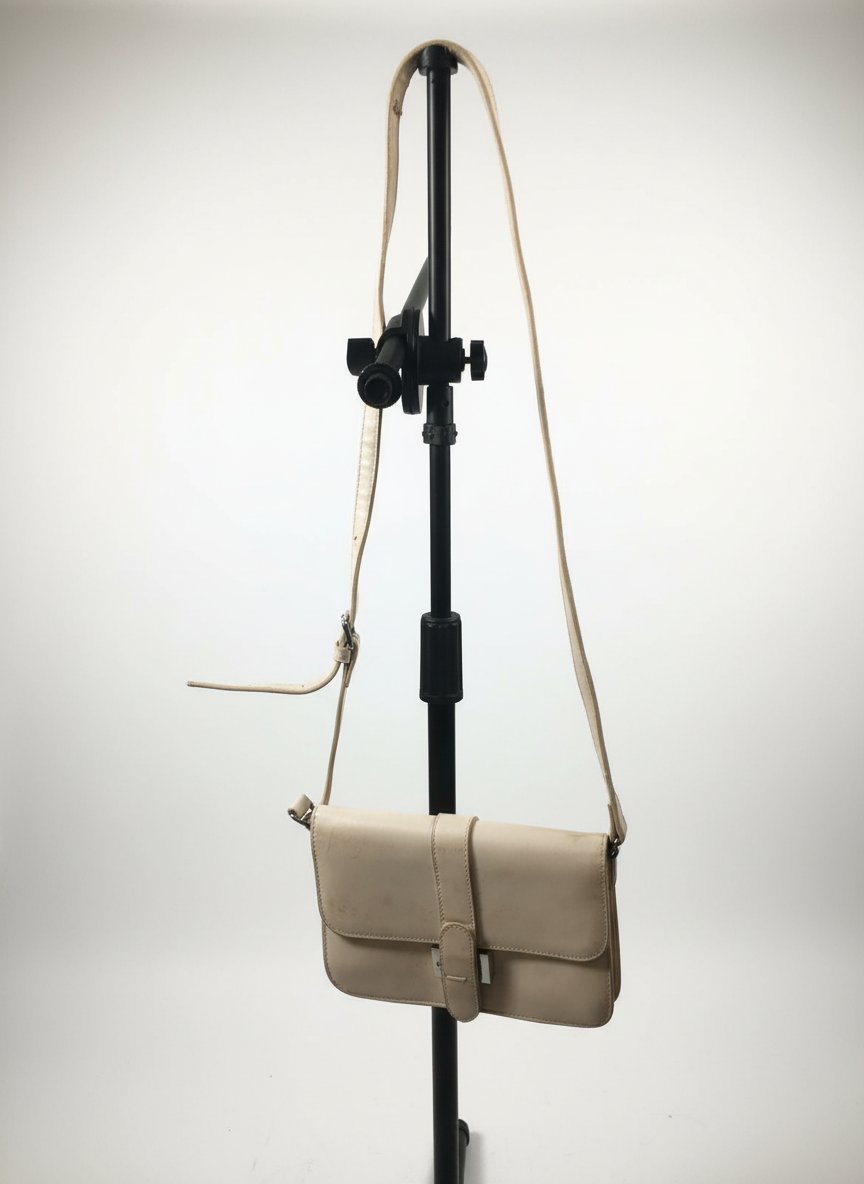 Sac bandoulière sobre beige / Sac pochette minimaliste