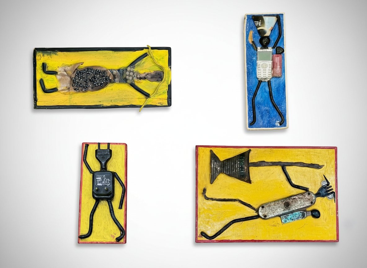  L'ART DU RECYCLAGE : COLLECTION DE SCULPTURES DE L'ÎLE DE GORÉE 