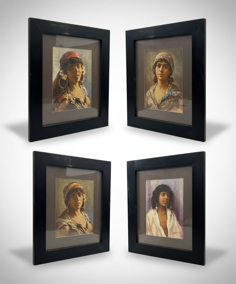 Portrait Orientaliste – Lehnert & Landrock -  41/48cm