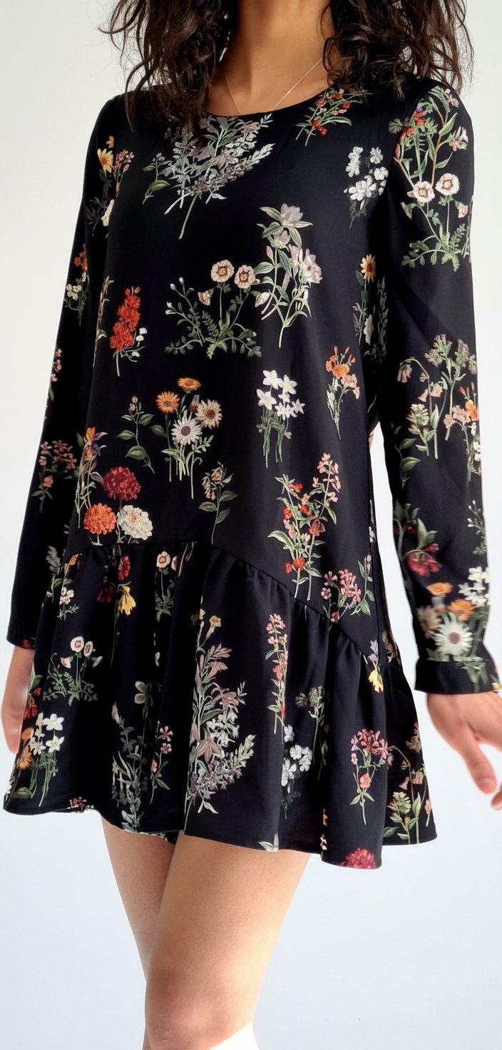 Robe mini Fleurie de la marque " Zara Collection Trafaluk"