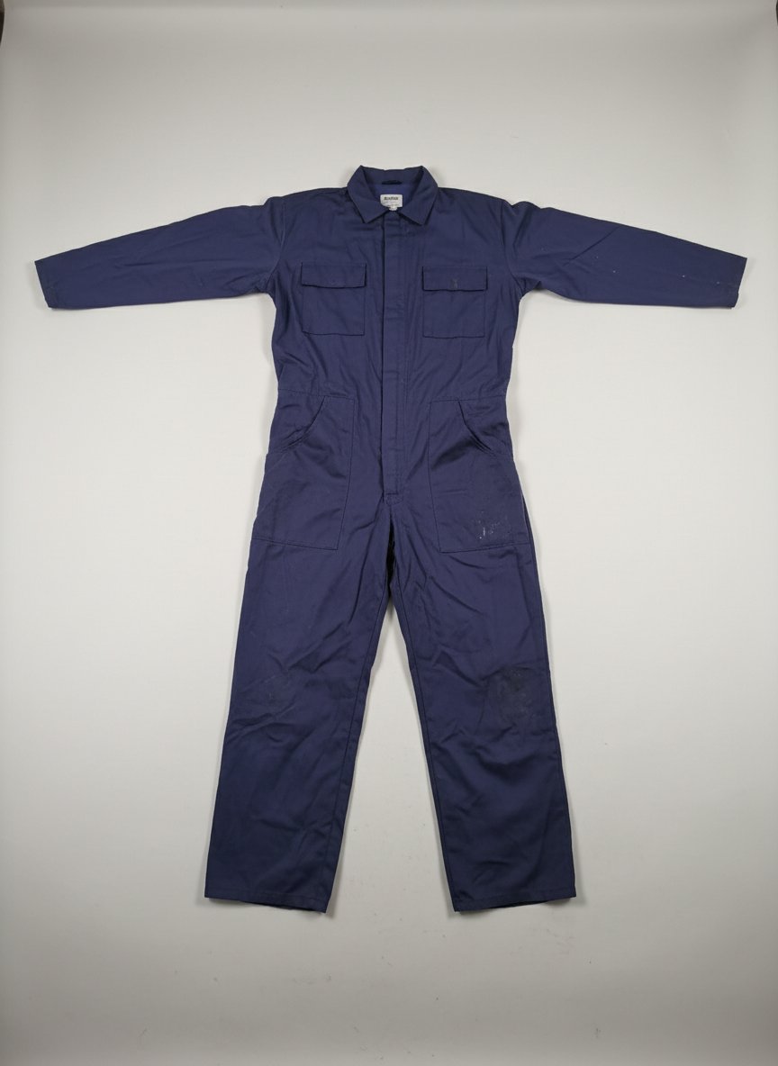 Combinaison de travail bleu marine / Tenue de protection professionnelle