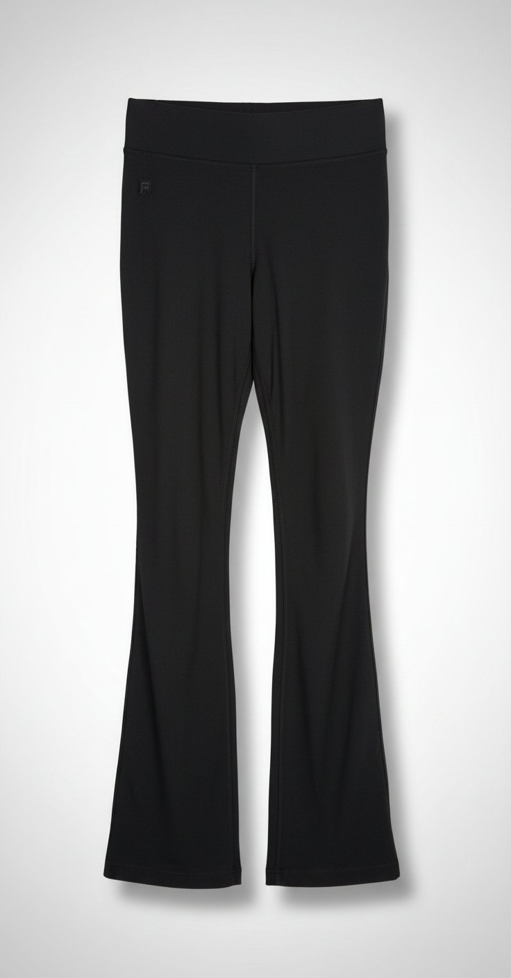 Legging flare évasé noir stretch confort – Pimkie