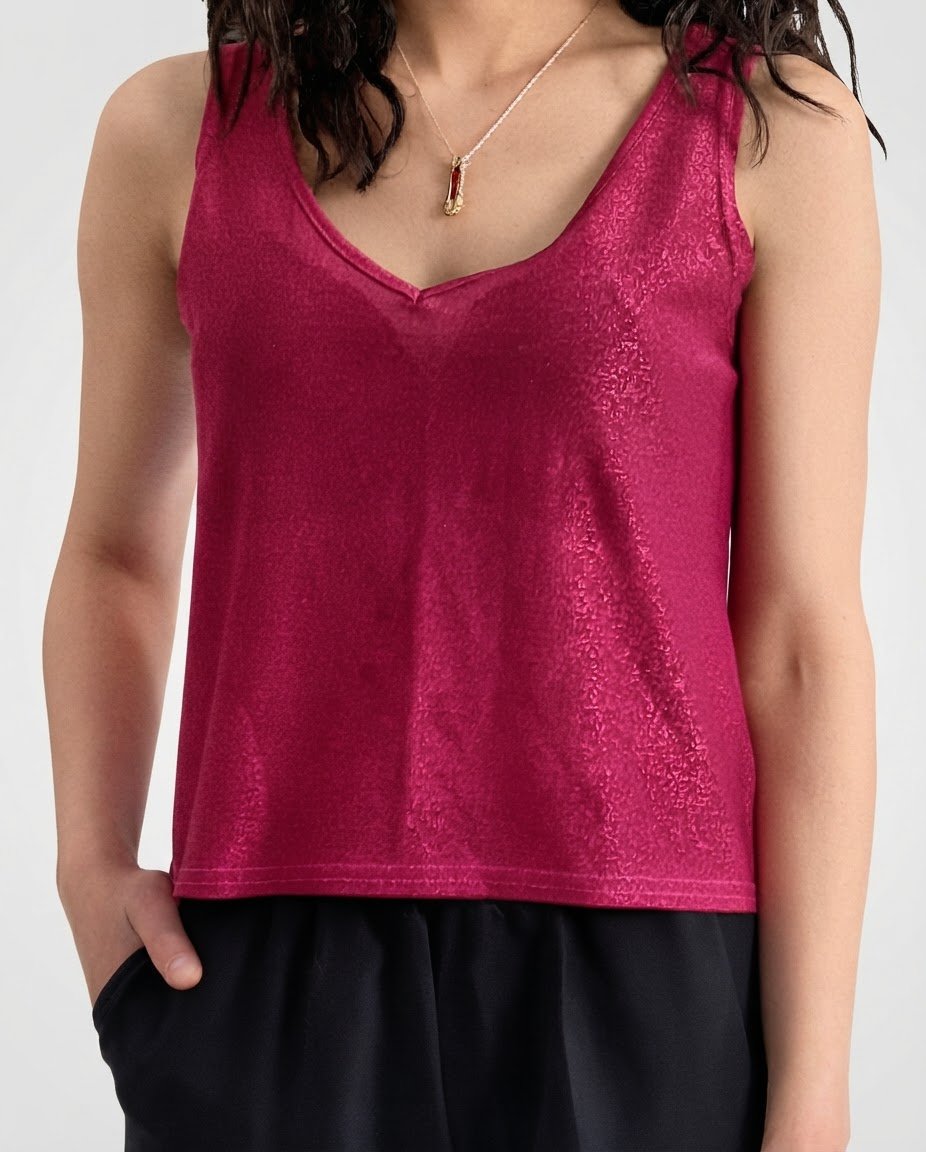 Pull rose fushia