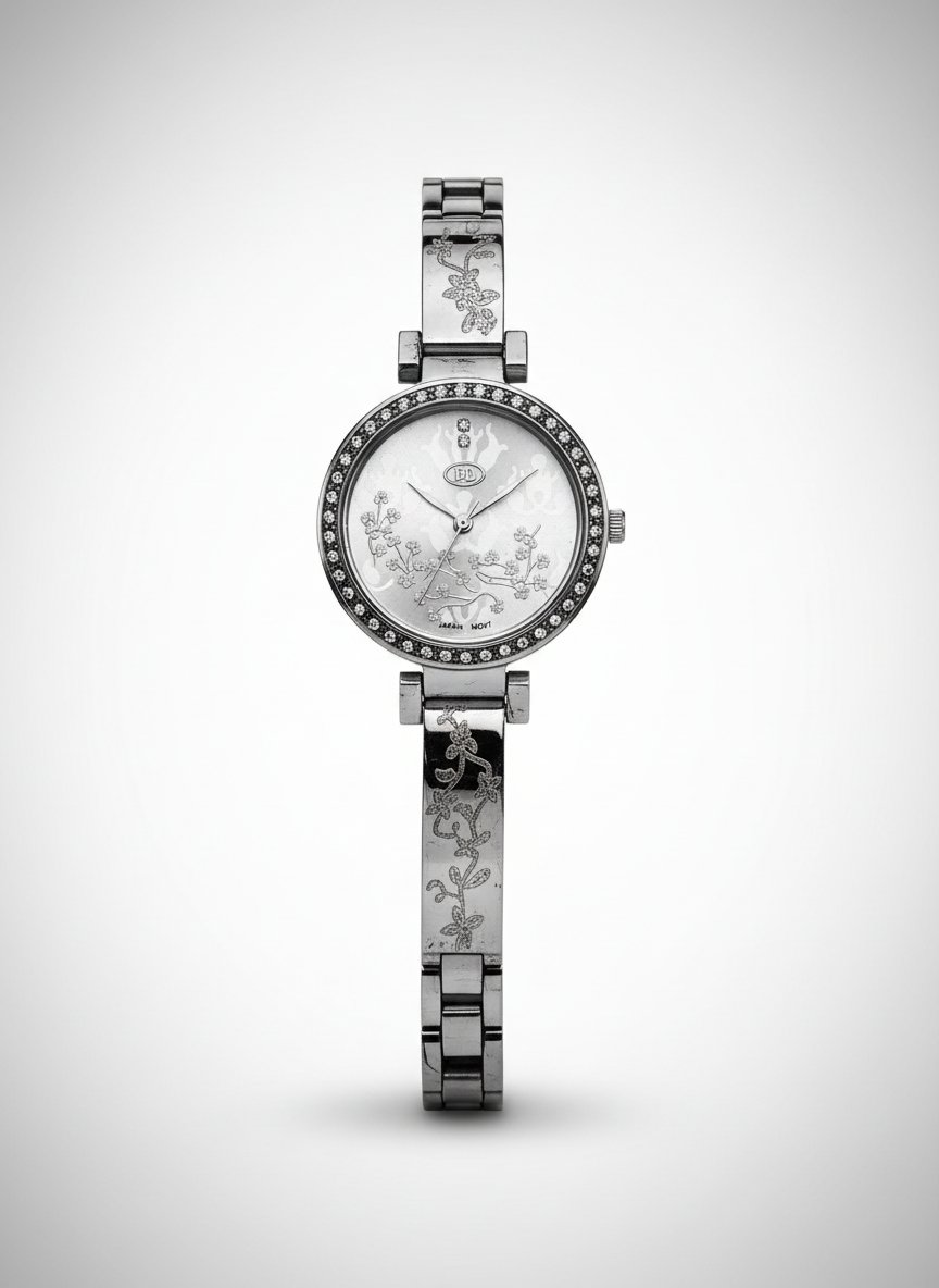 Montre argentée 