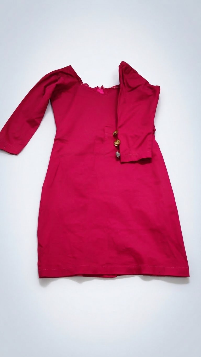 Robe fuchsia 