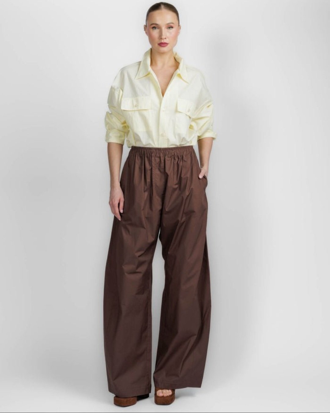 Pantalon marron 