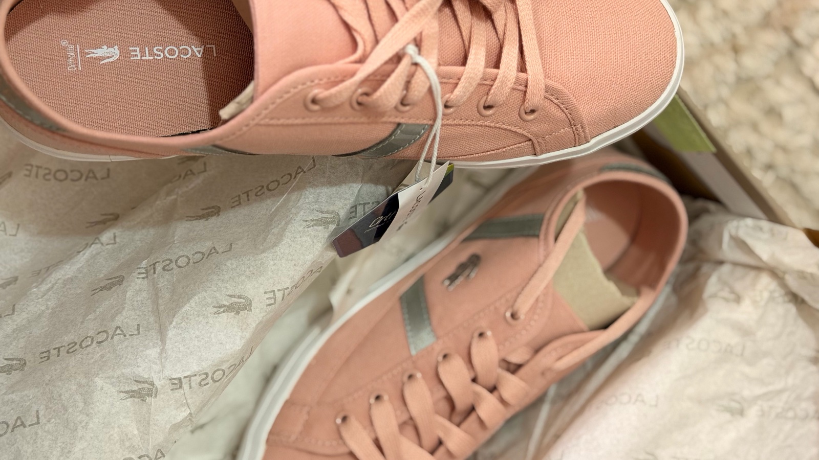 Chaussure lacoste femme