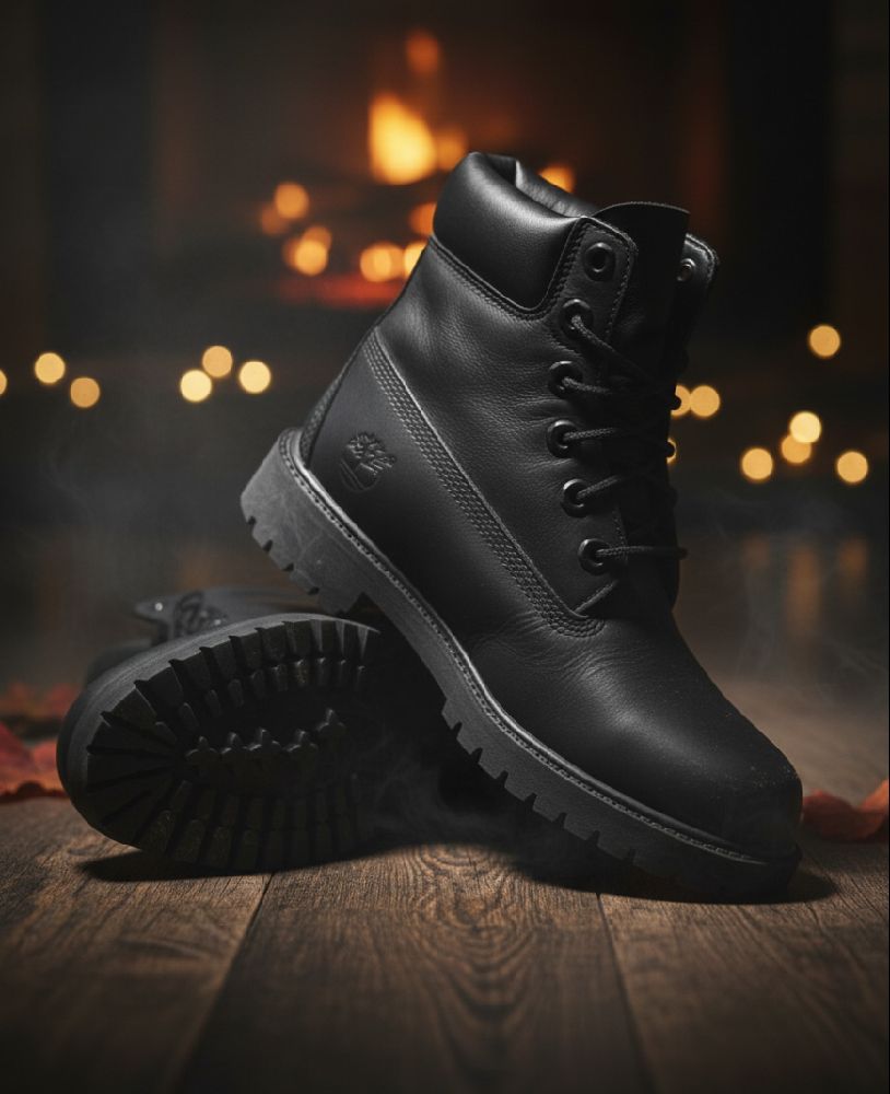 Timberland boots en cuir 