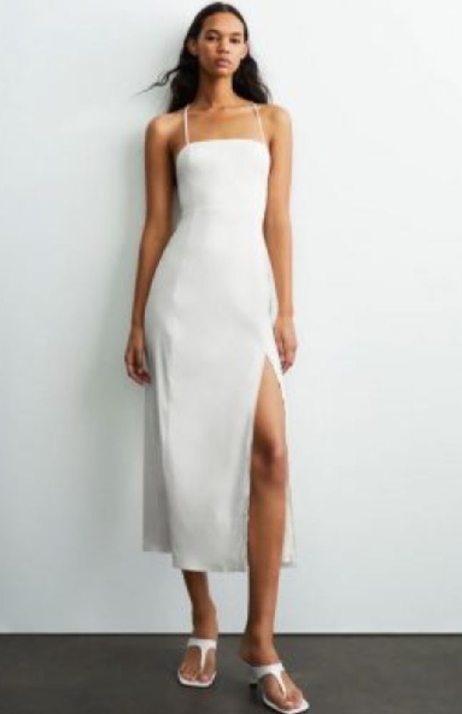 Robe blanche Zara