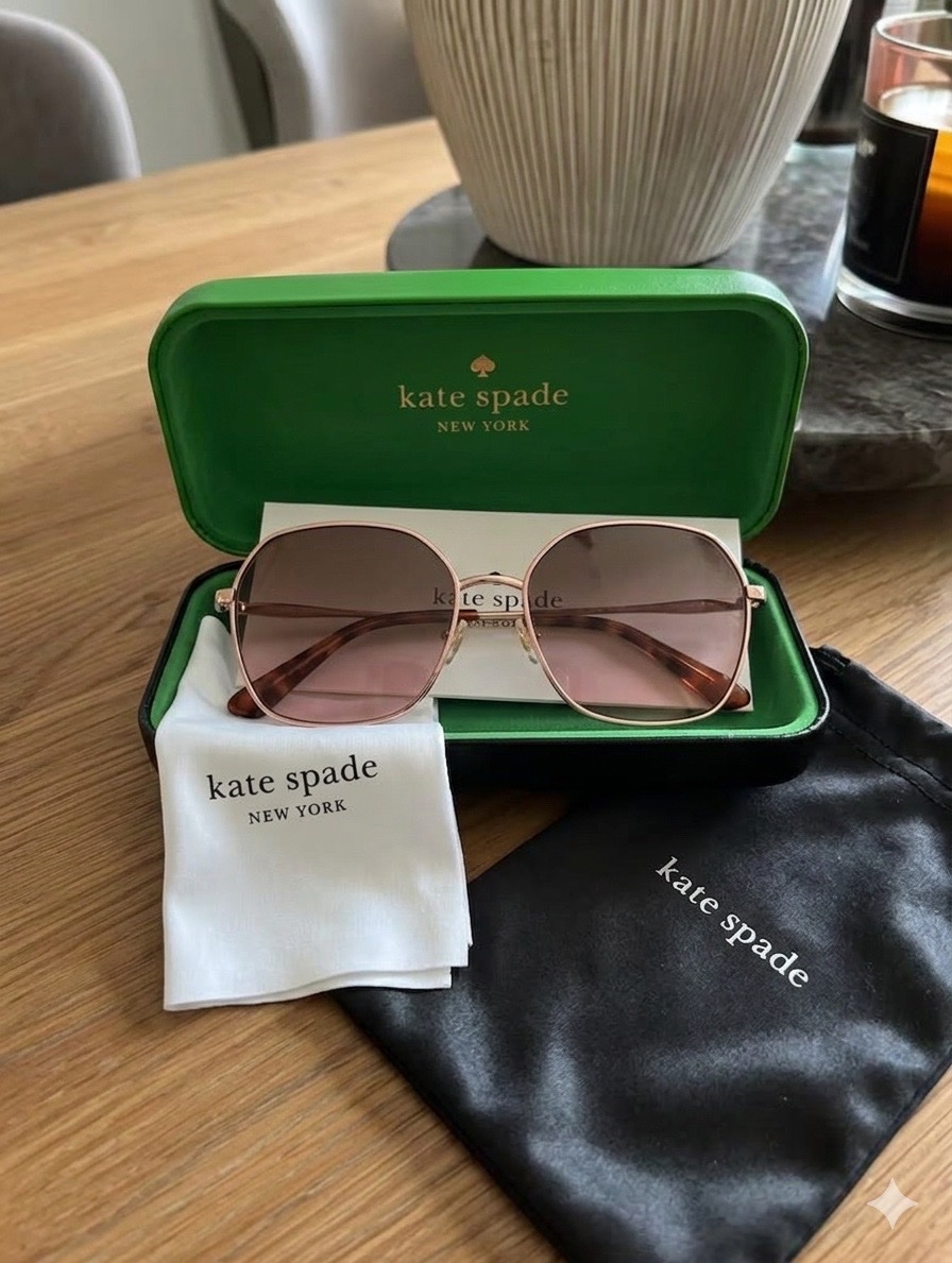 Lunette solaire pour femme kate spade original neuve jamais portée