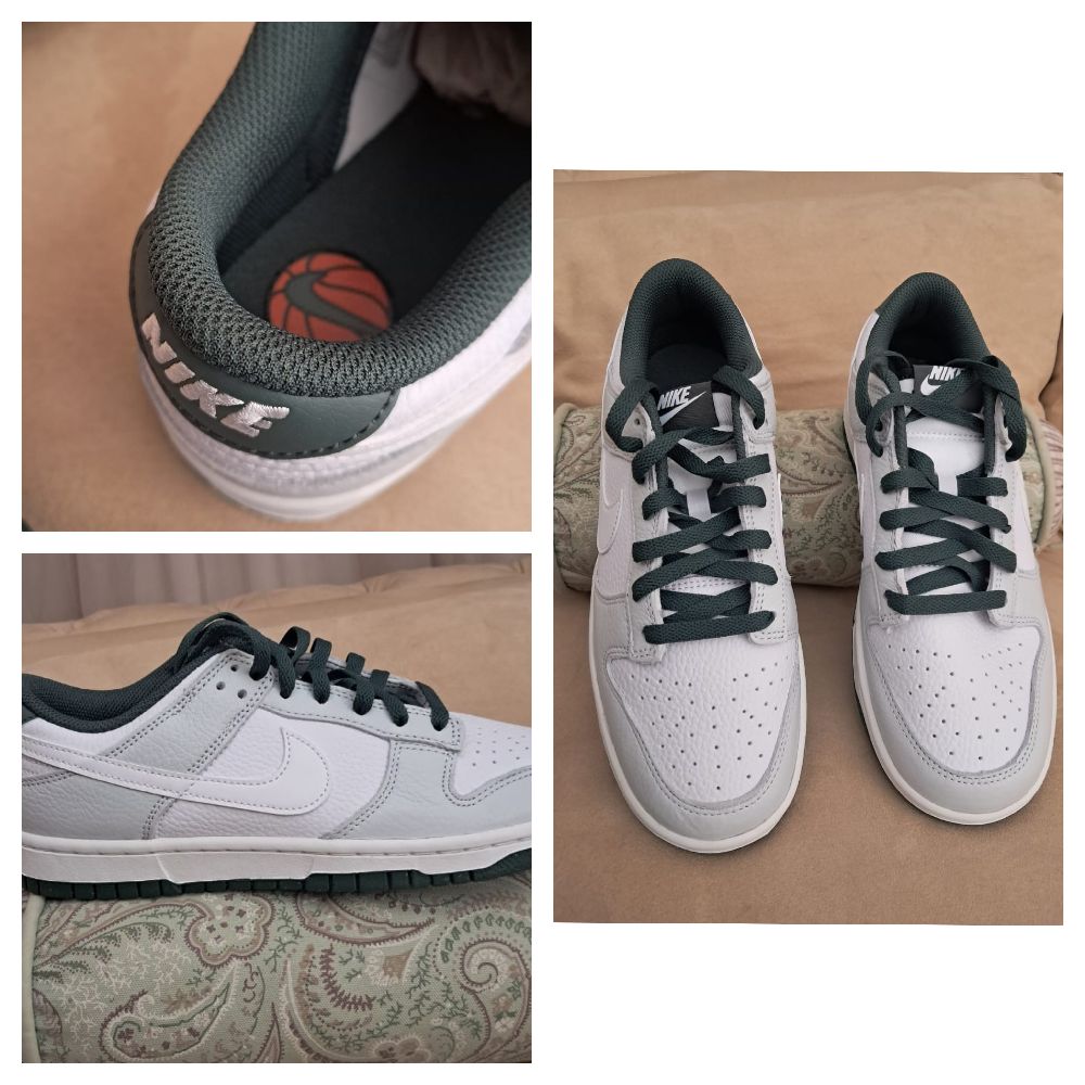 Nike Dunk Low 💚🤍💚
