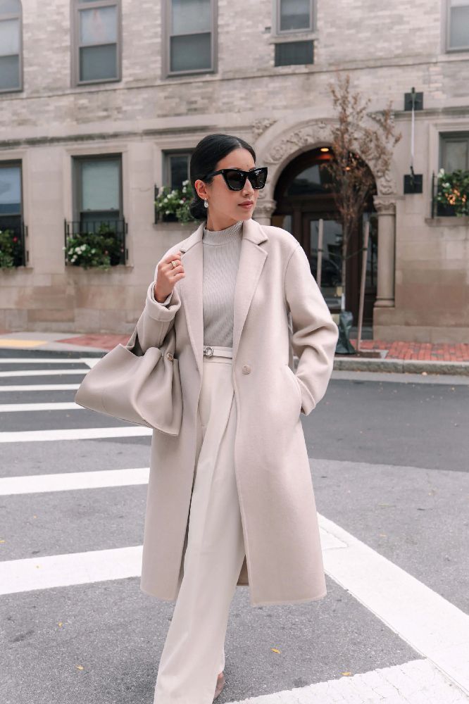 Manteau beige 