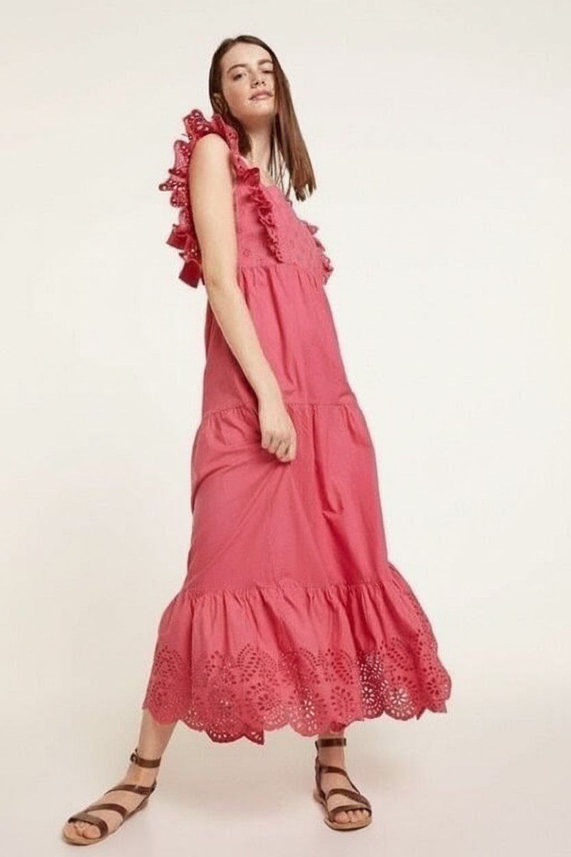 Robe broderie 