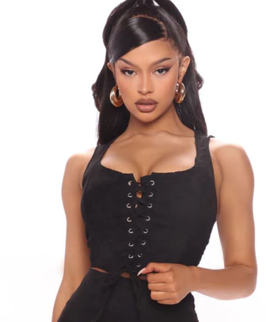 crop top noir 