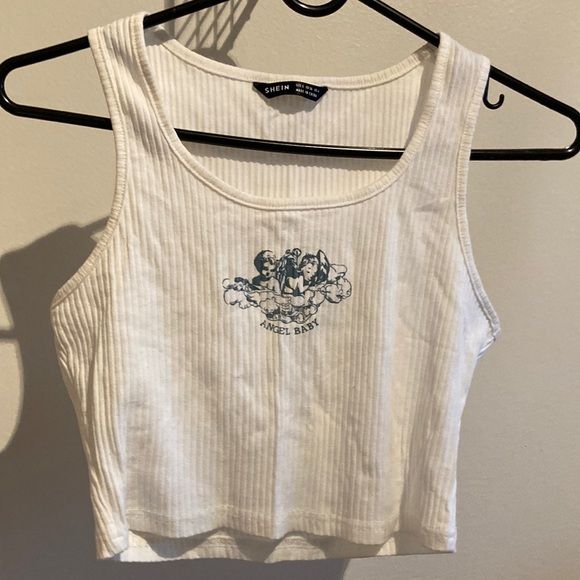 Crop top blanc