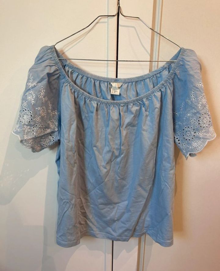 top épaules dénudées H&M