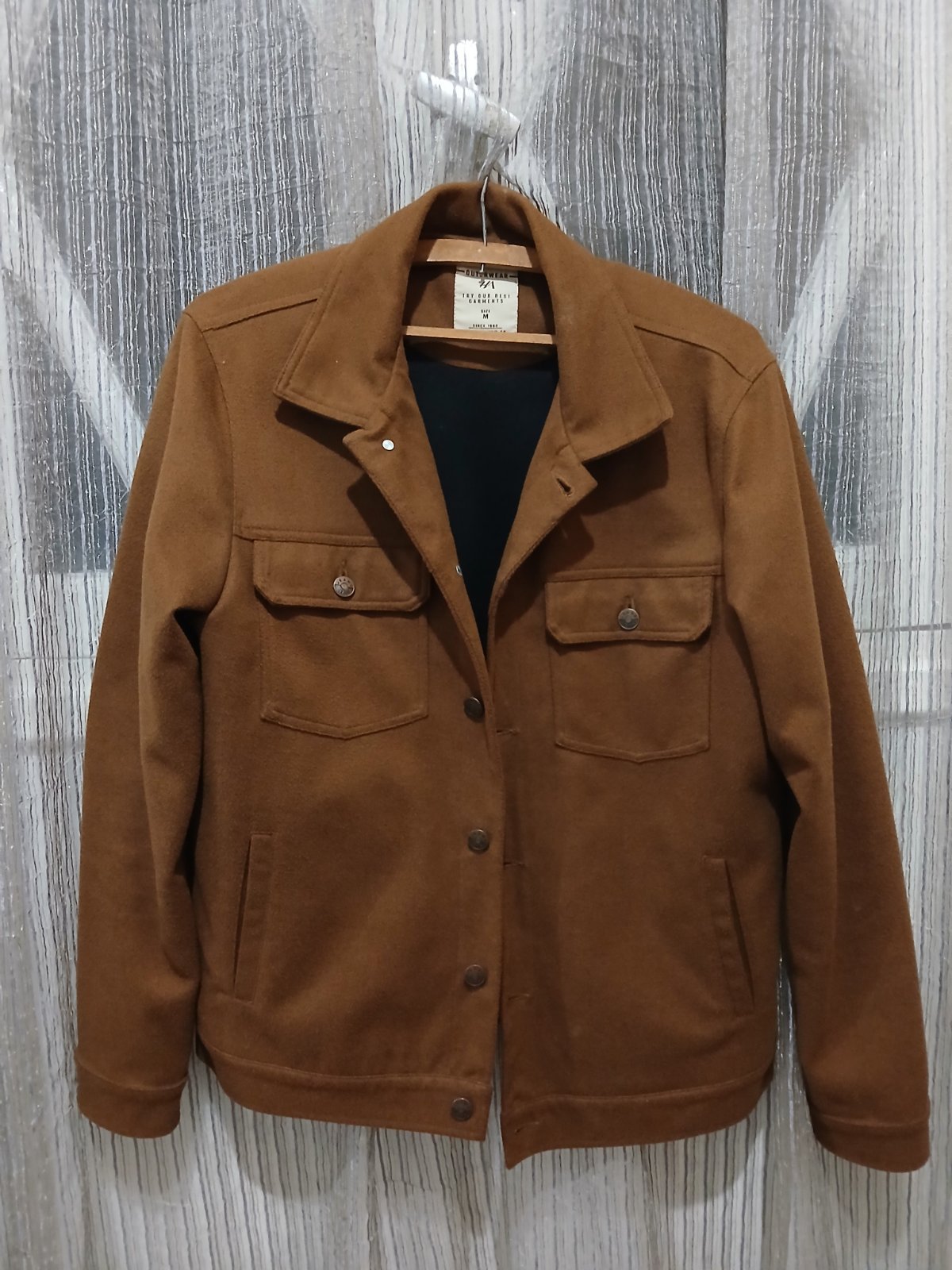 Manteau marron 